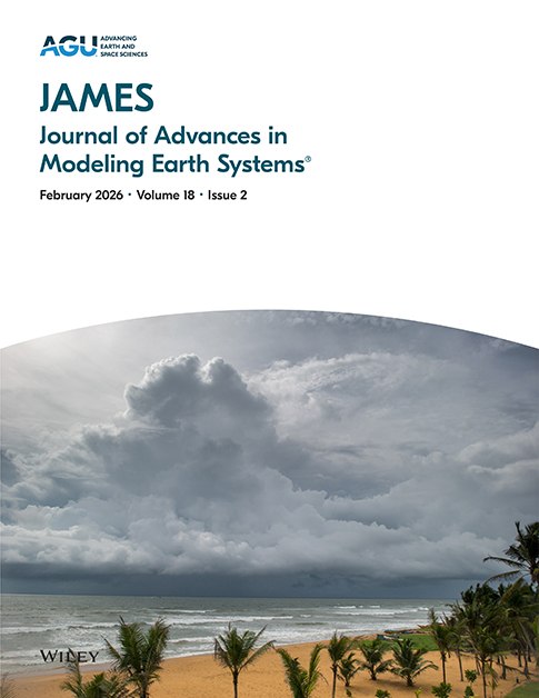 Journal of Advances in Modeling Earth Systems cover